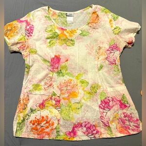 Cherokee size medium scrub top